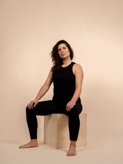 Saga yoga pants, Black - flowcopenhagen.com