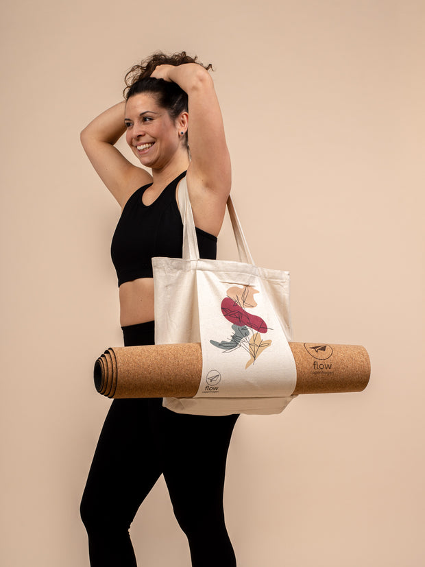 Freki yoga canvas bag - flowcopenhagen.com