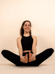 Freja yoga top, black - flowcopenhagen.com