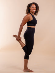 Laga yoga pants, Black - flowcopenhagen.com