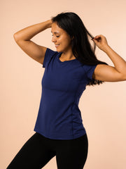 Skadi yoga t-shirt, astral - flowcopenhagen.com